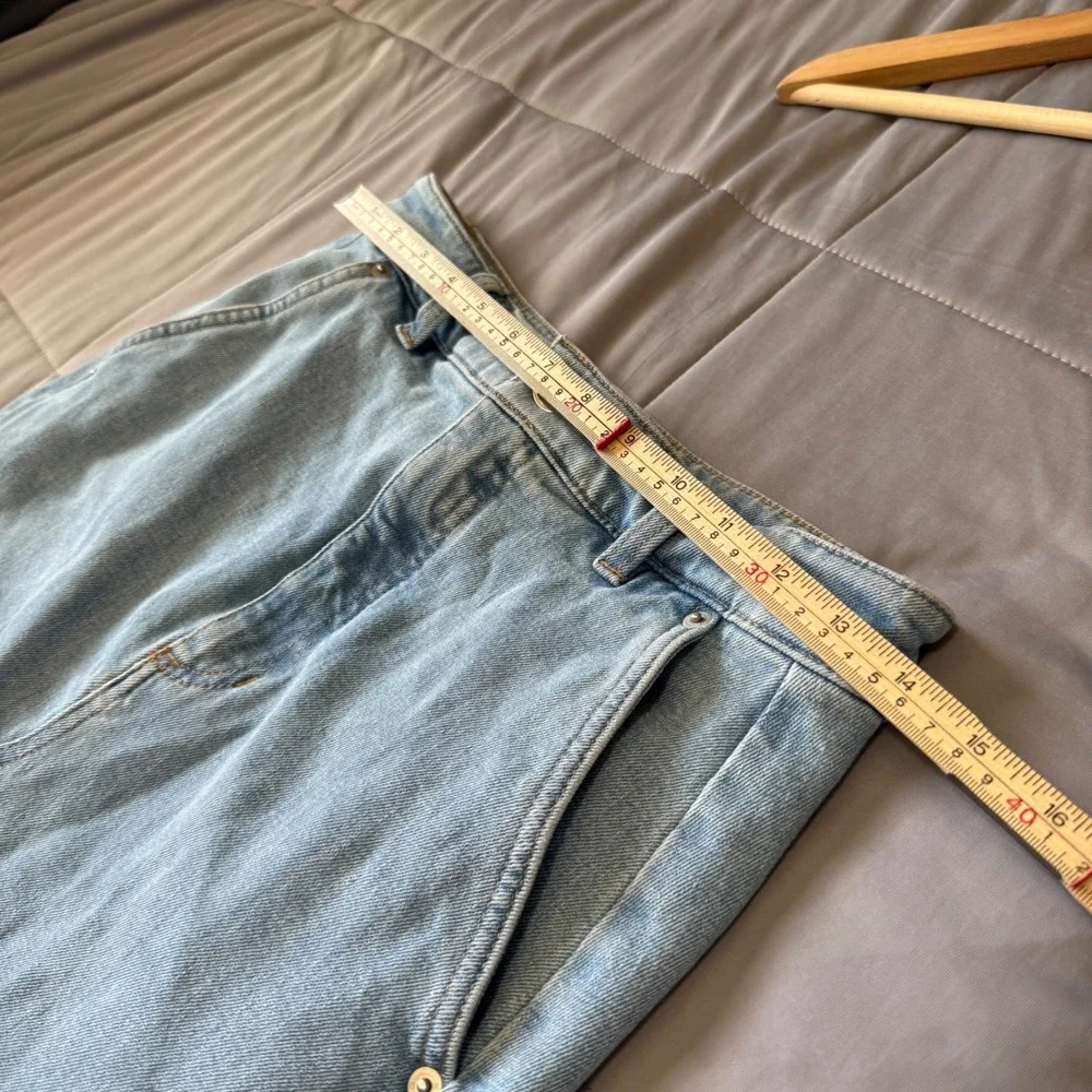 Banana Republic Denim Maxi Skirt Womens 4 Blue Excellent Flared High Rise Boho